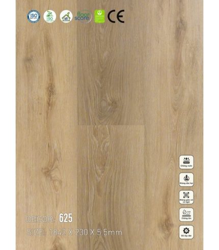 Sàn nhựa SPC Vinapoly 5.5mm 625
