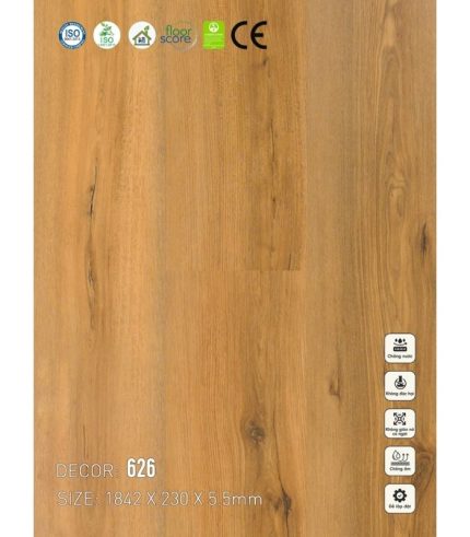 Sàn nhựa SPC Vinapoly 5.5mm 626