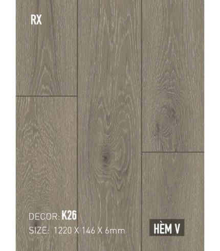 Sàn Thạch Anh Kobler 6mm RX K26