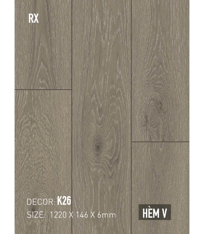 Sàn Thạch Anh Kobler 6mm RX K26