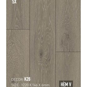 Sàn Thạch Anh Kobler 6mm SX K26