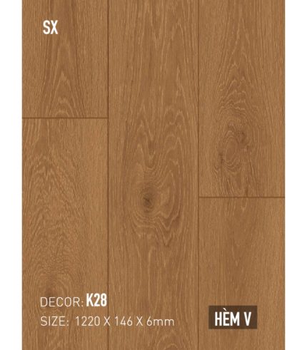 Sàn Thạch Anh Kobler 6mm SX K28