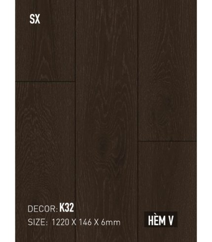 Sàn Thạch Anh Kobler 6mm SX K32