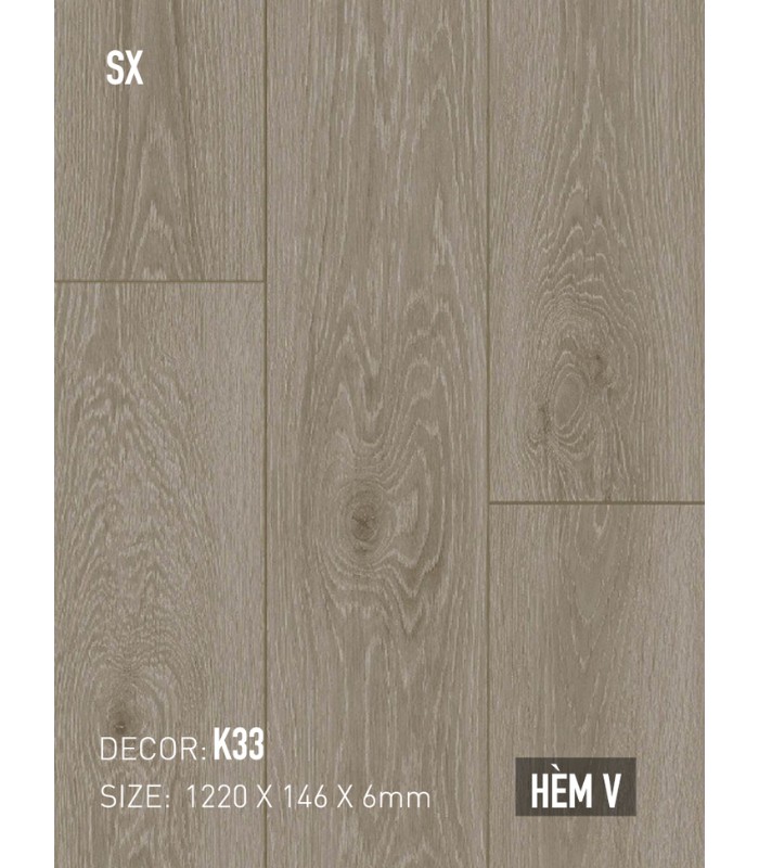 Sàn Thạch Anh Kobler 6mm SX K33