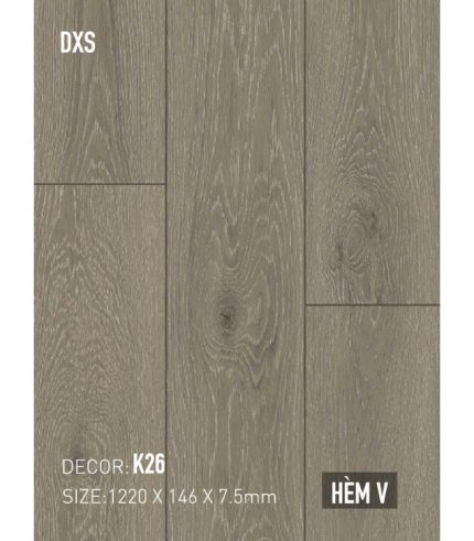 Sàn Thạch Anh Kobler 7.5mm DXS K26