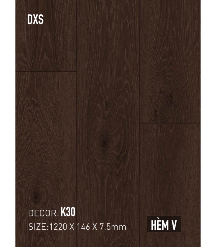 Sàn Thạch Anh Kobler 7.5mm DXS K30