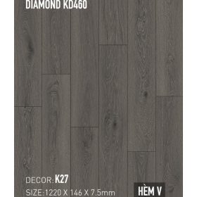 Sàn Thạch Anh Kobler Quartz 7.5mm KD460 K27