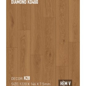 Sàn Thạch Anh Kobler Quartz 7.5mm KD460 K28