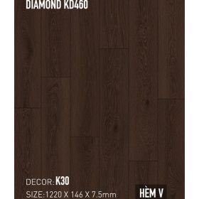 Sàn Thạch Anh Kobler Quartz 7.5mm KD460 K30
