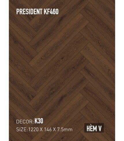 Sàn Thạch Anh Kobler Quartz 7.5mm KF460 K30