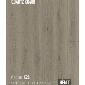Sàn Thạch Anh Kobler Quartz 7.5mm KQ460 K26