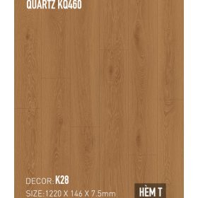 Sàn Thạch Anh Kobler Quartz 7.5mm KQ460 K28