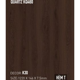 Sàn Thạch Anh Kobler Quartz 7.5mm KQ460 K30
