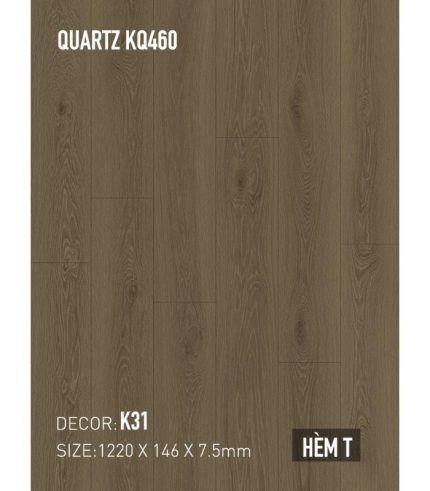 Sàn Thạch Anh Kobler Quartz 7.5mm KQ460 K31