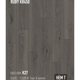 Sàn Thạch Anh Kobler Ruby 6mm KR450 K27