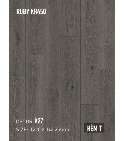 Sàn Thạch Anh Kobler Ruby 6mm KR450 K27
