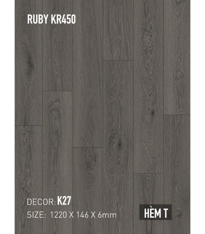 Sàn Thạch Anh Kobler Ruby 6mm KR450 K27
