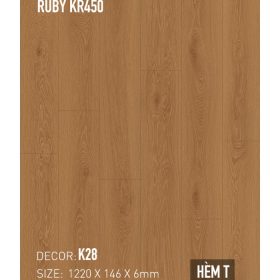 Sàn Thạch Anh Kobler Ruby 6mm KR450 K28