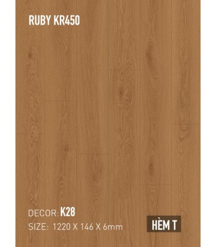 Sàn Thạch Anh Kobler Ruby 6mm KR450 K28