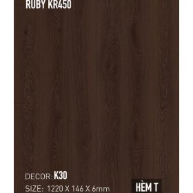 Sàn Thạch Anh Kobler Ruby 6mm KR450 K30