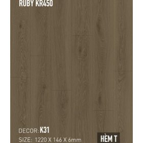 Sàn Thạch Anh Kobler Ruby 6mm KR450 K31