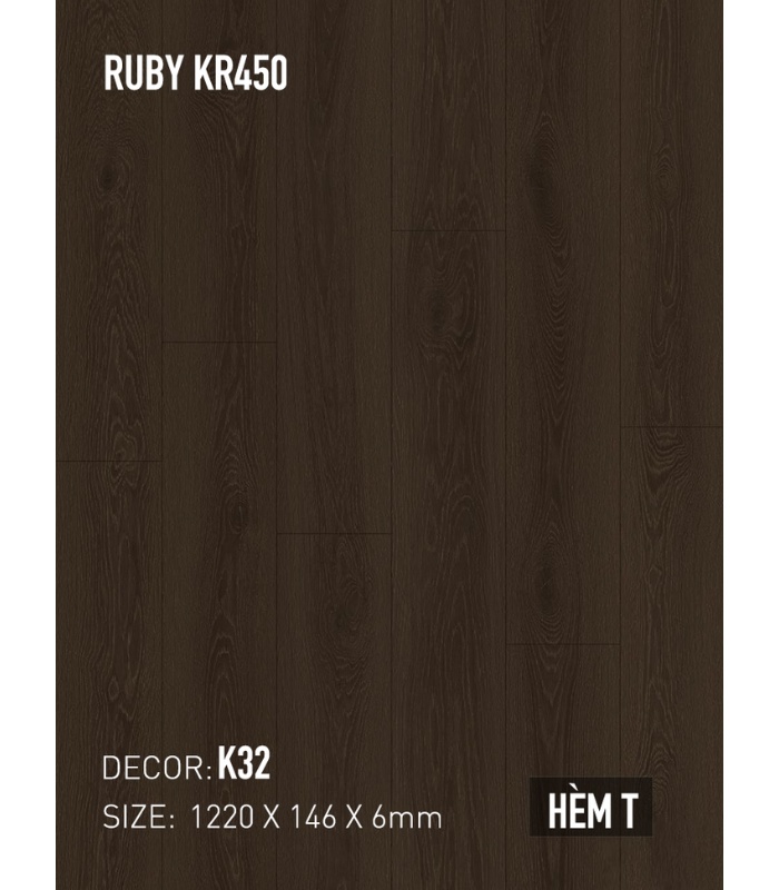 Sàn Thạch Anh Kobler Ruby 6mm KR450 K32