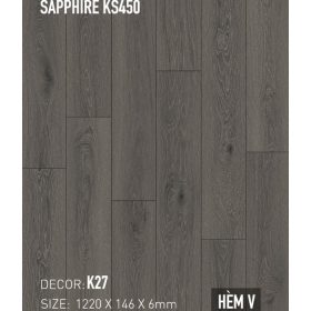 Sàn Thạch Anh Kobler Sapphire 6mm KS450 K27