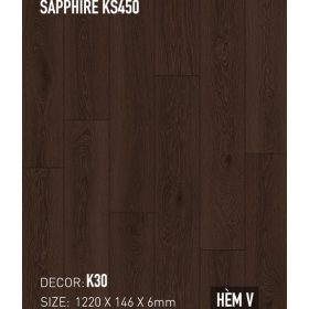 Sàn Thạch Anh Kobler Sapphire 6mm KS450 K30