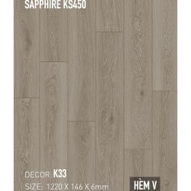 Sàn Thạch Anh Kobler Sapphire 6mm KS450 K33