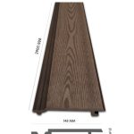 Tấm Ốp Gỗ Nhựa Ngoài Trời EXWood EX1S-Milo
