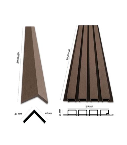 Tấm Ốp Gỗ Nhựa Ngoài Trời EXWood EX4S-Milo