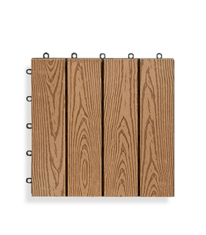 Vỉ Gỗ Nhựa Lót Sàn Ngoài Trời AWood DT01 WG Coffee