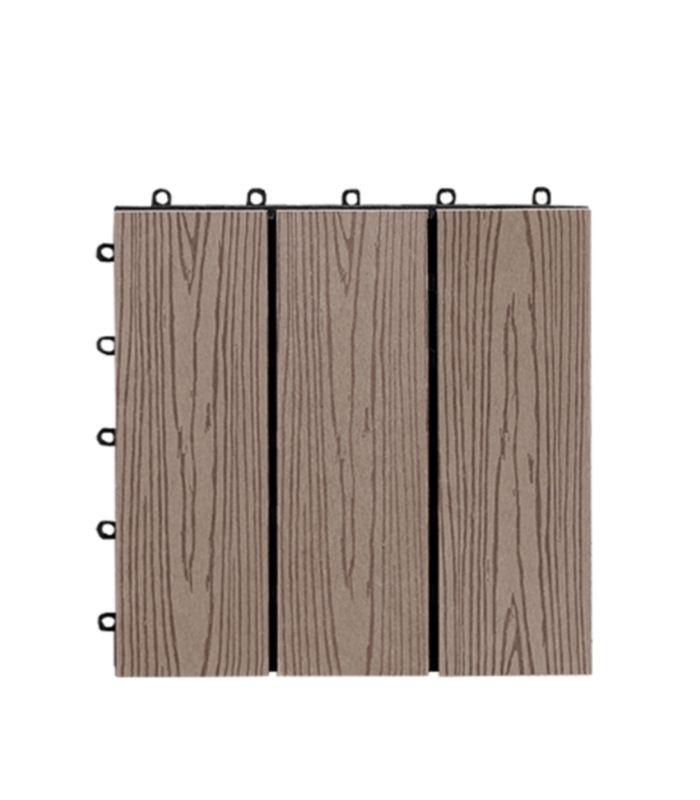 Vỉ Gỗ Nhựa Lót Sàn Ngoài Trời AWood DT03 WG Coffee