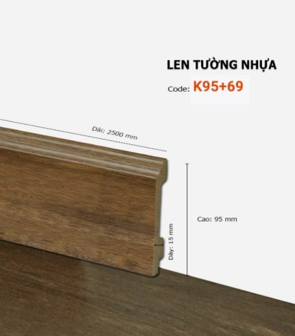 Len Tường Nhựa K95+69