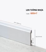 Len Tường Nhựa K95+7