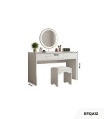 Bàn trang điểm TQA12 80x40 - Trắng