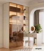 Bàn trang điểm TQA12 80x40 - Trắng