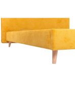 Giường Chievo Nhung 140 Velvet Yellow