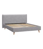 Giường Chievo Vải 140 Happy Grey