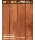 Sàn Gỗ Cao Su Đỏ 15mm CSD 950mm