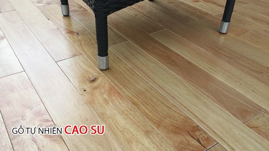 Sàn Gỗ Cao Su Trắng 15mm CST 950mm
