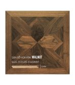 Sàn Gỗ Mỹ Thuật Walnut 15mm 450x450mm