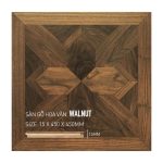 Sàn Gỗ Mỹ Thuật Walnut 15mm 450x450mm