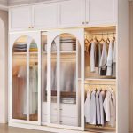 Tủ quần áo TQA01.1 160x200 - TrắngTủ quần áo TQA01.1 160x200 - Trắng