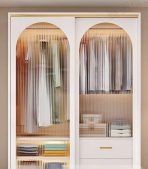 Tủ quần áo TQA01.1 160x200 - Trắng