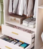 Tủ quần áo TQA01.1 160x200 - Trắng