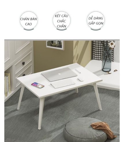 Bàn làm việc LBV01.2 60x30 - Trắng