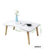 Bàn làm việc LBV02.3 60x30 - Trắng