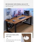 Bàn làm việc LBV06.1 120x60 - Vân gỗ đậm - Ảnh 5