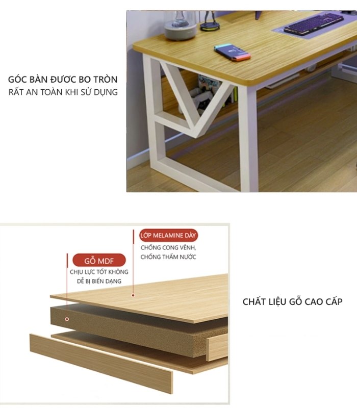 Bàn làm việc LBV06.2